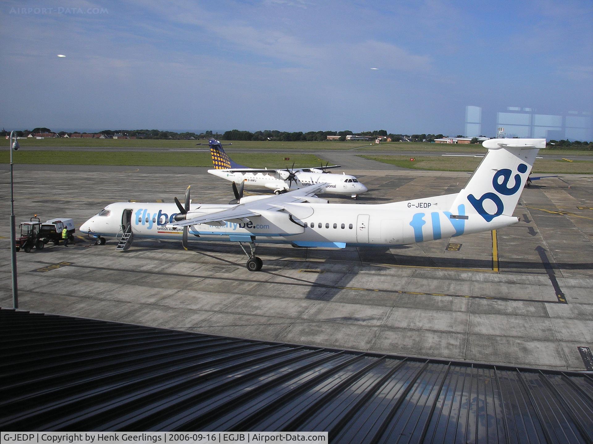 G-JEDP, 2003 De Havilland Canada DHC-8-402Q Dash 8 C/N 4085, Flybe , Guernsey C.I.