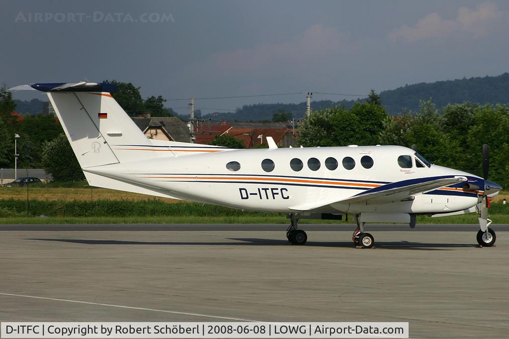 D-ITFC, 2007 Raytheon B200 King Air C/N BB-1973, UEFA EURO 2008 traffic!