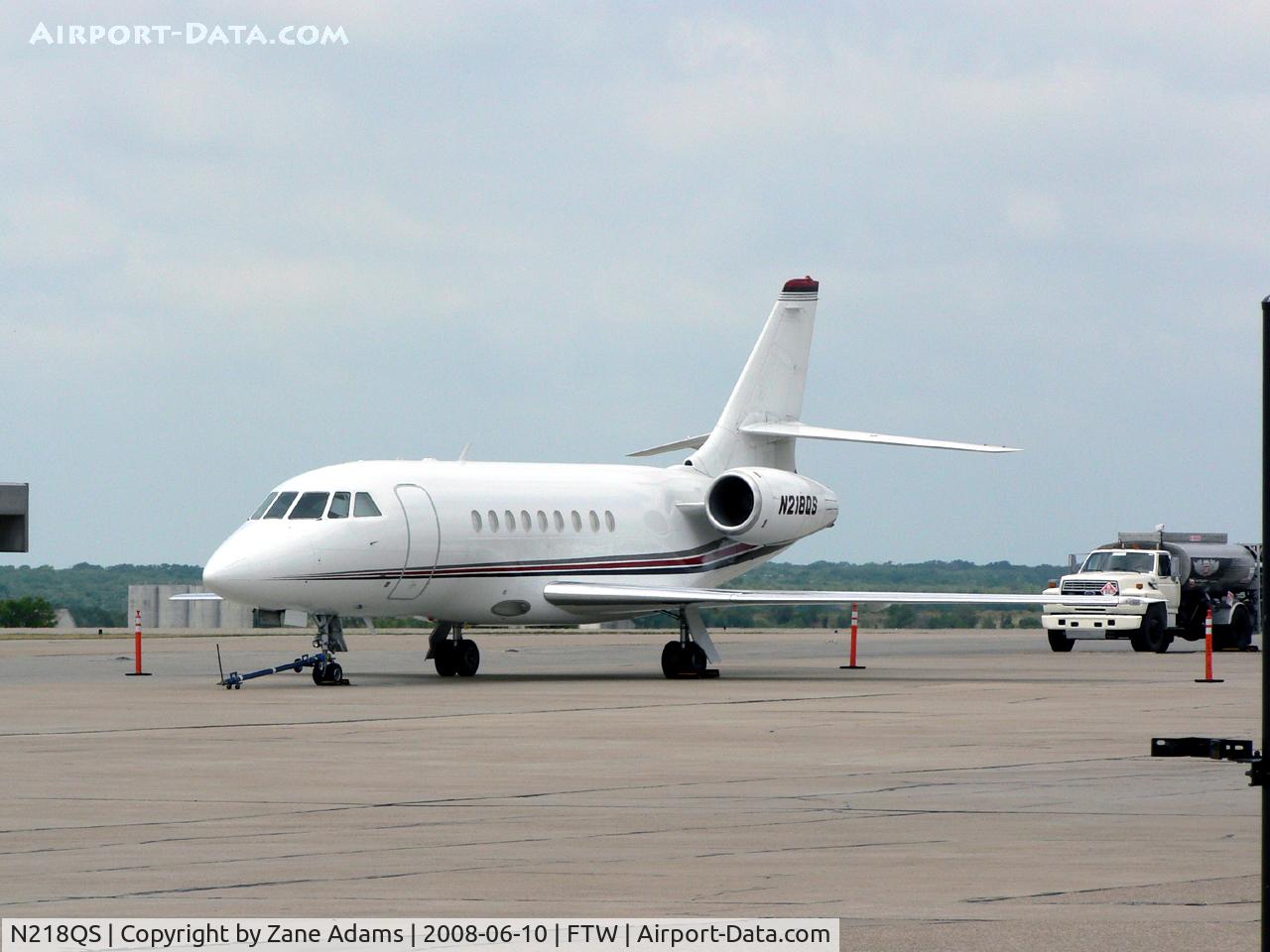 N218QS, 2000 Dassault Falcon 2000 C/N 118, At Meacham Field