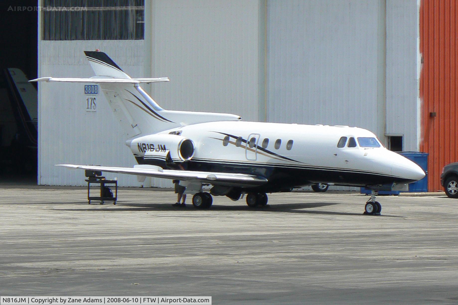 N816JM, 1977 Hawker Siddeley HS.125 Series 700A C/N 257011, At Meacham Field