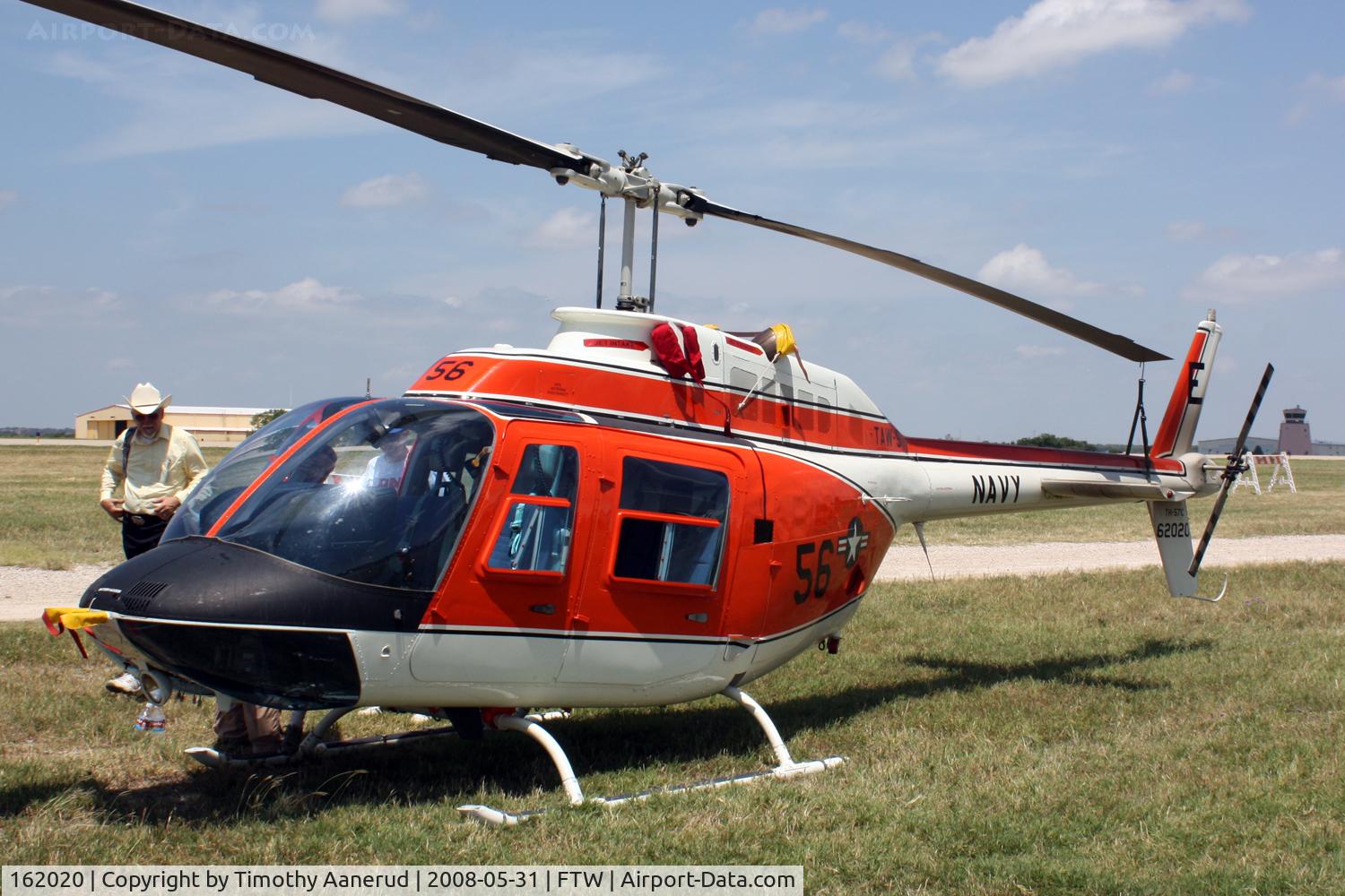 162020, Bell TH-57C Sea Ranger C/N 3699, Bell TH-57C Sea Ranger, Cowtown Warbird Roundup 2008, BuNo 162020