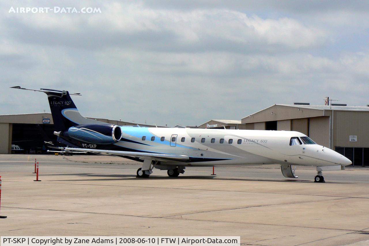 PT-SKP, 2008 Embraer ERJ-135BJ Legacy C/N 14500997, Embraer 600 Legacy demonstrator at Meacham Field