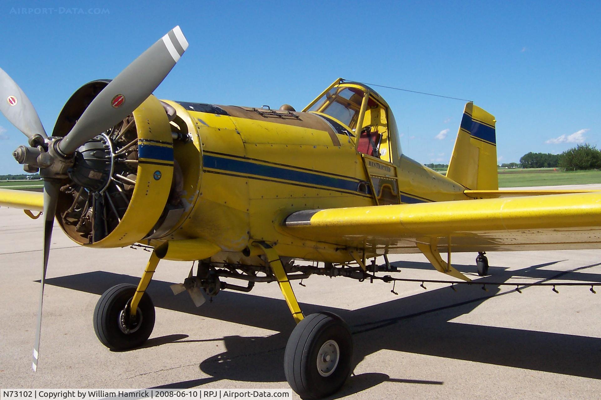 N73102, 1986 Air Tractor Inc AT-301 C/N 301-0656, Front of AT-301
