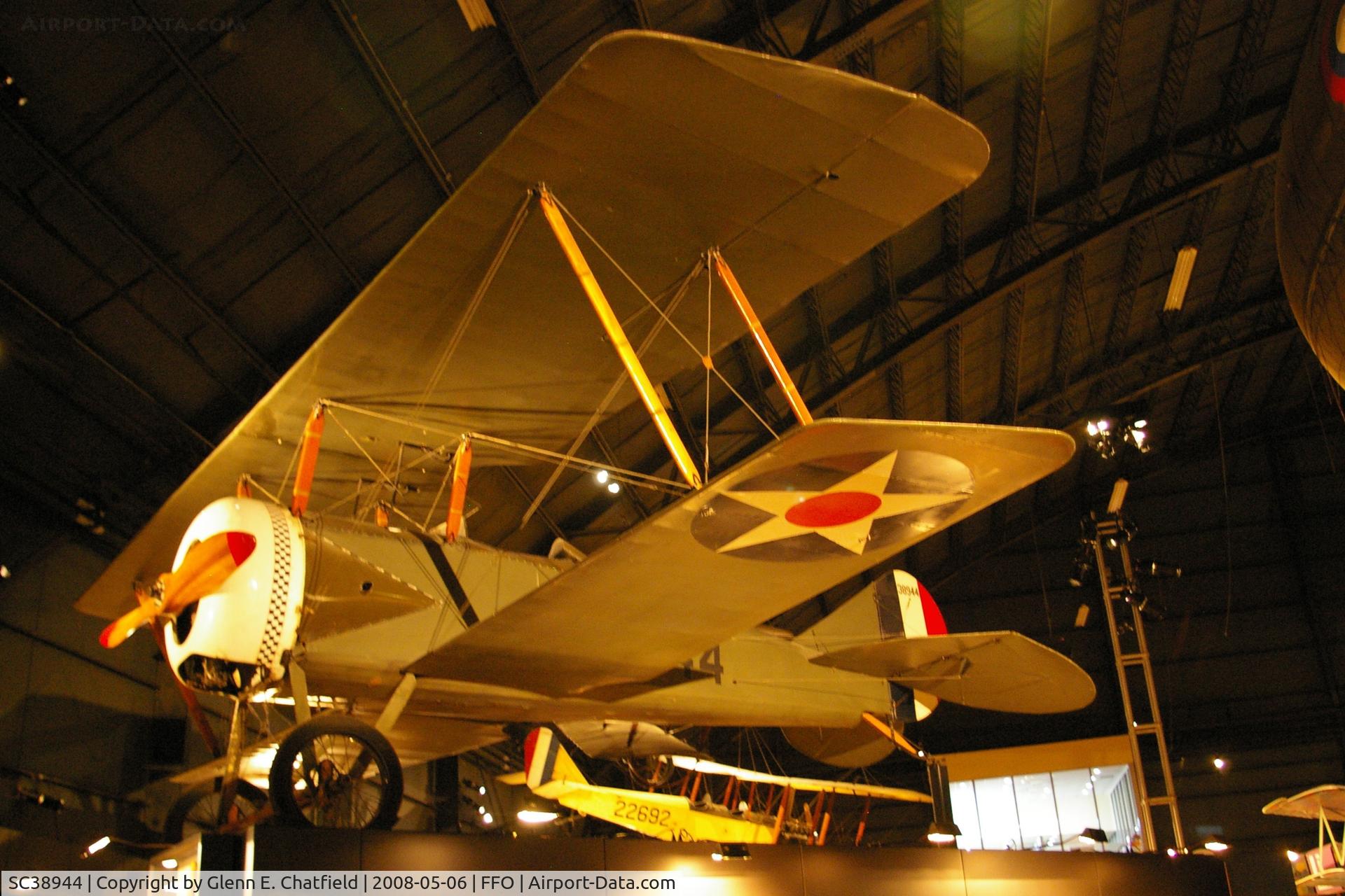 SC38944, 1917 Thomas-Morse S-4C Scout C/N 160, Displayed at the National Museum of the U.S. Air Force