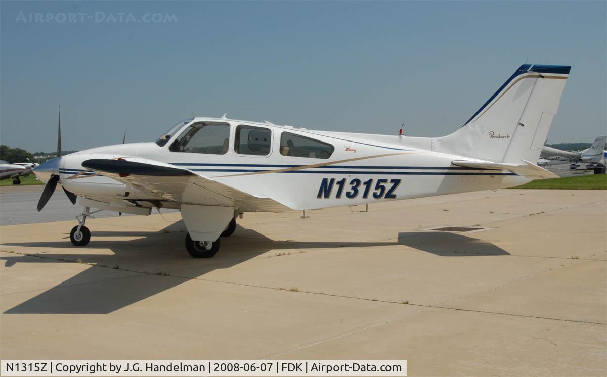 N1315Z, 1961 Beech 95-55 C/N TC-123, @AOPA Fly In  on 06-07-08