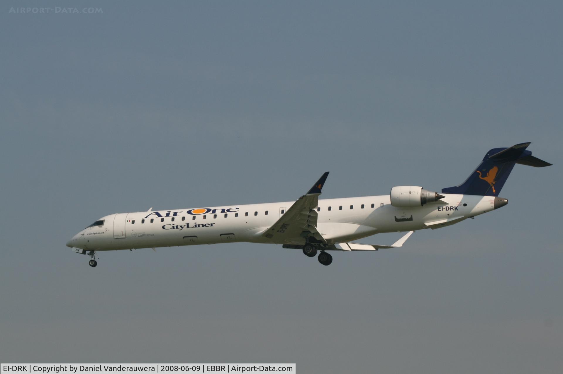 EI-DRK, 2006 Bombardier CRJ-900 (CL-600-2D24) C/N 15075, arrival of flight AP2730 to rwy 25L