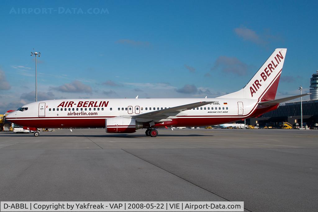 D-ABBL, 1998 Boeing 737-85F C/N 28821, Air Berlin 737-800
