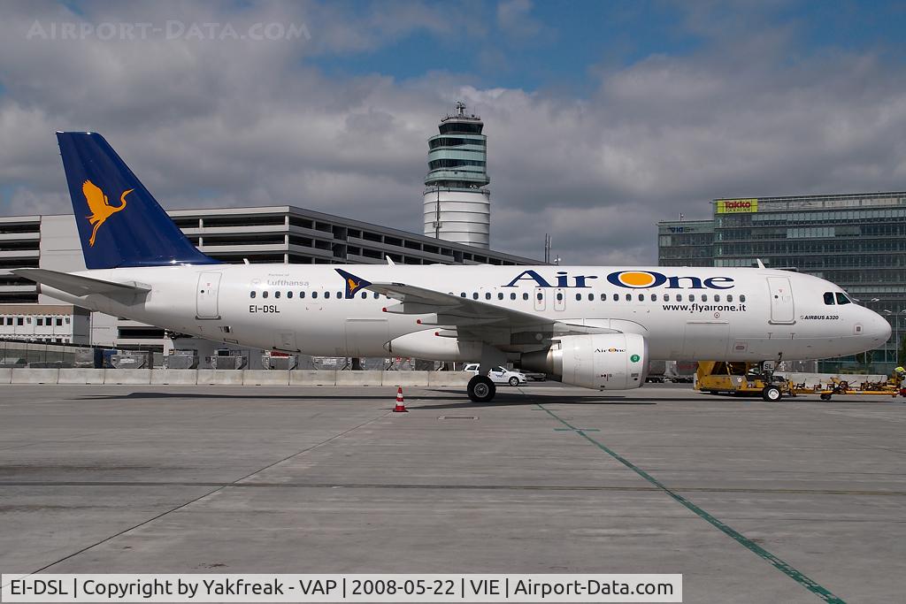 EI-DSL, 2007 Airbus A320-216 C/N 3343, Air One Airbus 320