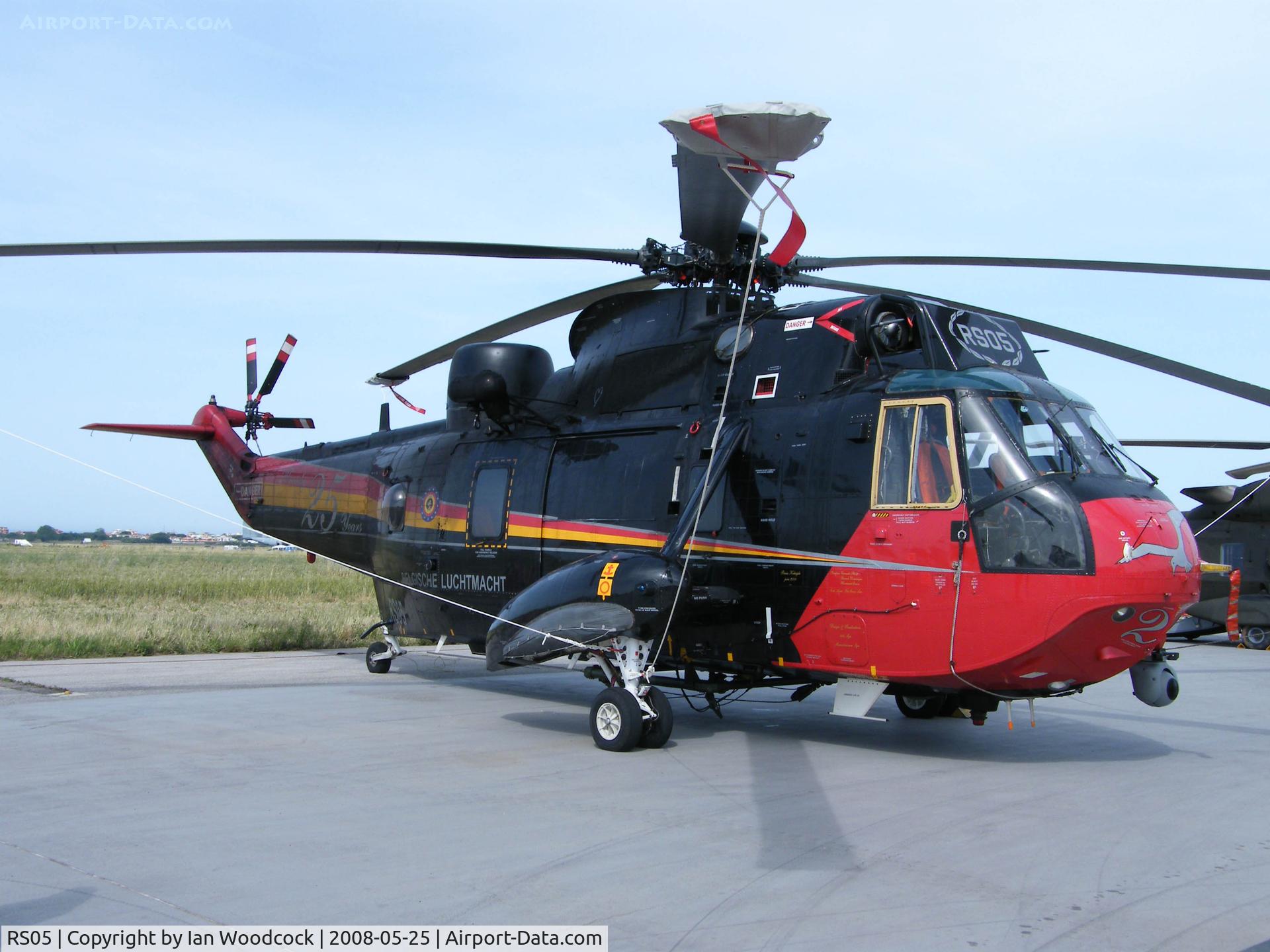 RS05, 1976 Westland Sea King Mk.48 C/N WA835, Westland WS-61 Mk48/Belgian Air Force/Practica di Mare