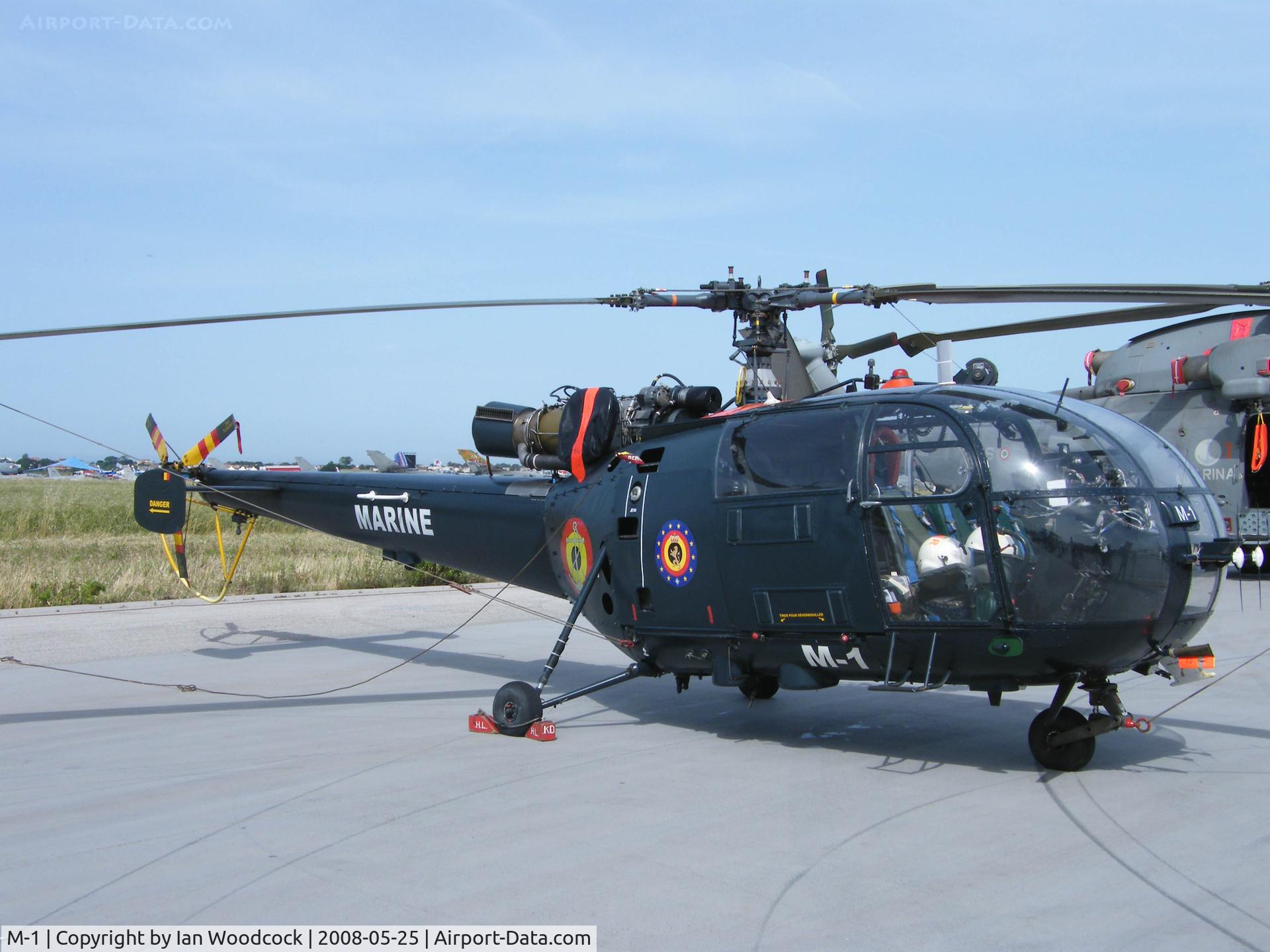 M-1, 1981 Sud Aviation SA-316B Alouette III C/N 1812, SA 316B Alouette III/Belgian Navy/Practica di Mare