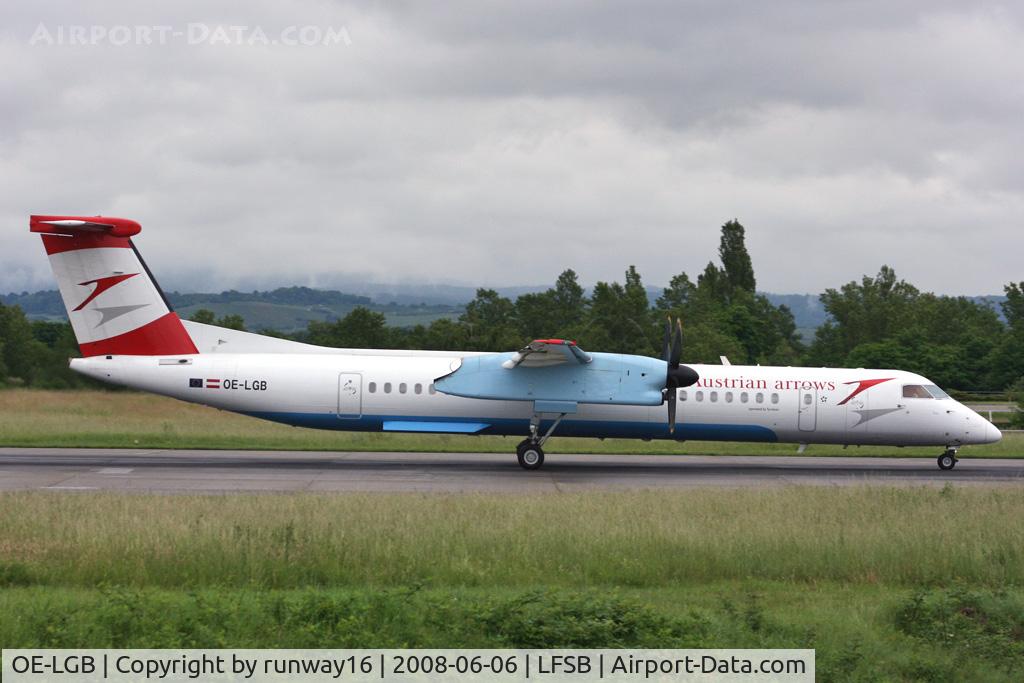 OE-LGB, 1999 De Havilland Canada DHC-8-402Q Dash 8 C/N 4015, departing to VIE