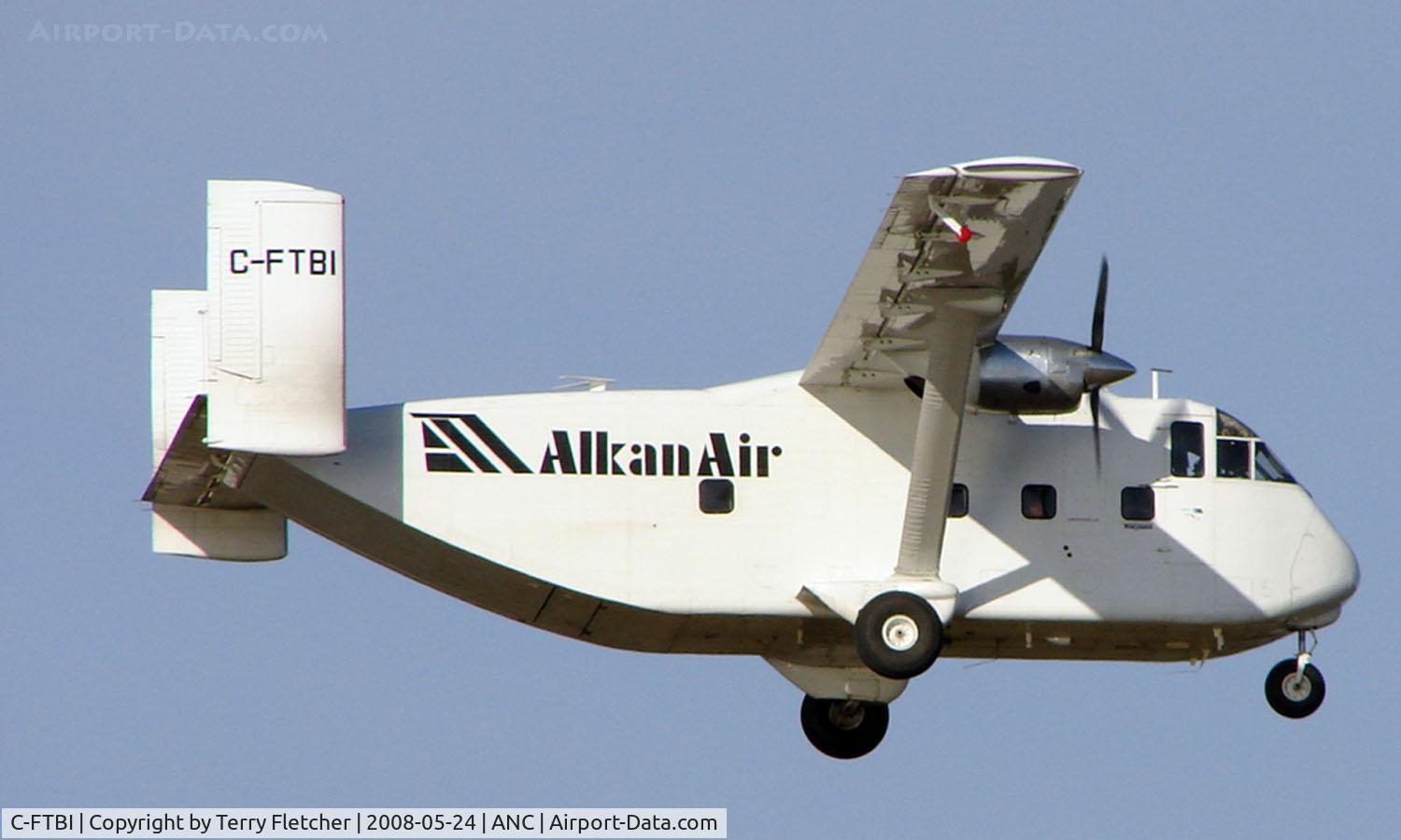 C-FTBI, 1968 Short SC-7 Skyvan 3 C/N SH.1847, Air Alkan Skyvan was a surprise visitor to Anchorage