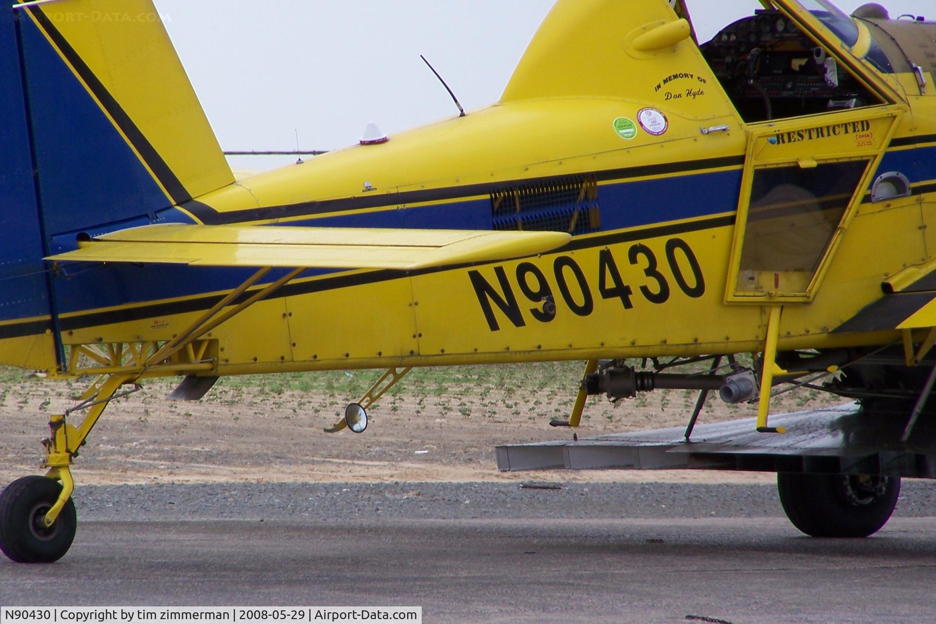 N90430, 1999 Air Tractor Inc AT-602 C/N 602-0547, wilmot flyong services