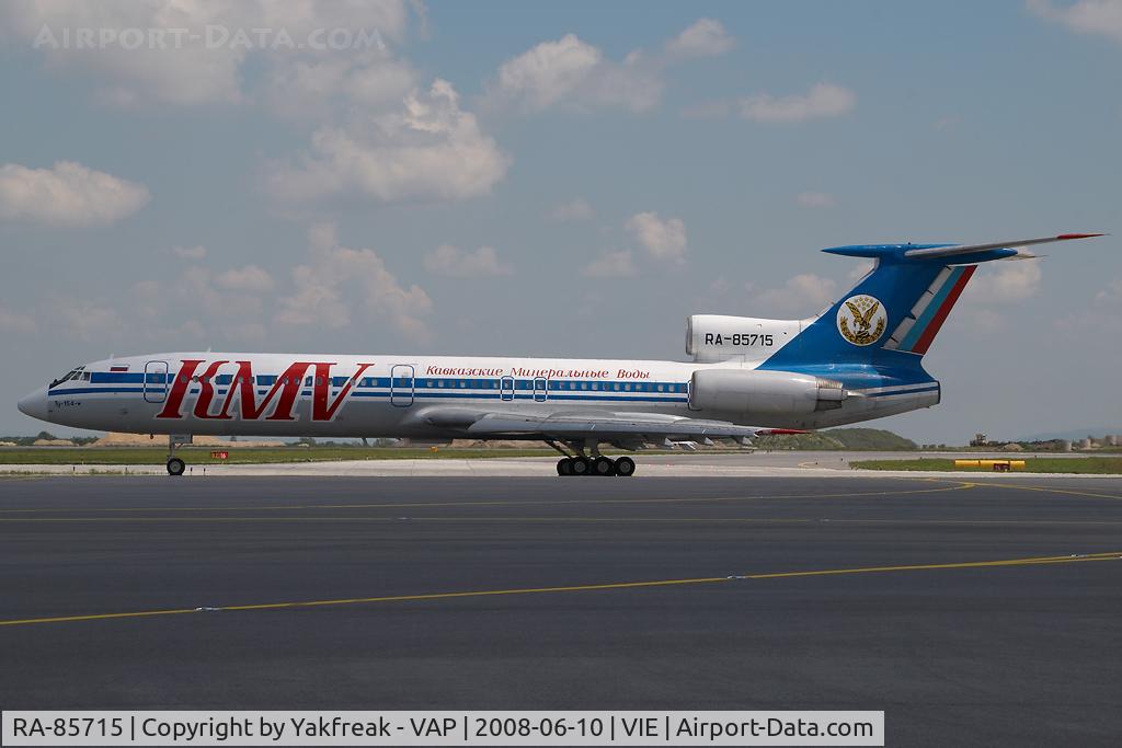 RA-85715, 1991 Tupolev Tu-154M C/N 91A891, KMV Tupolev 154