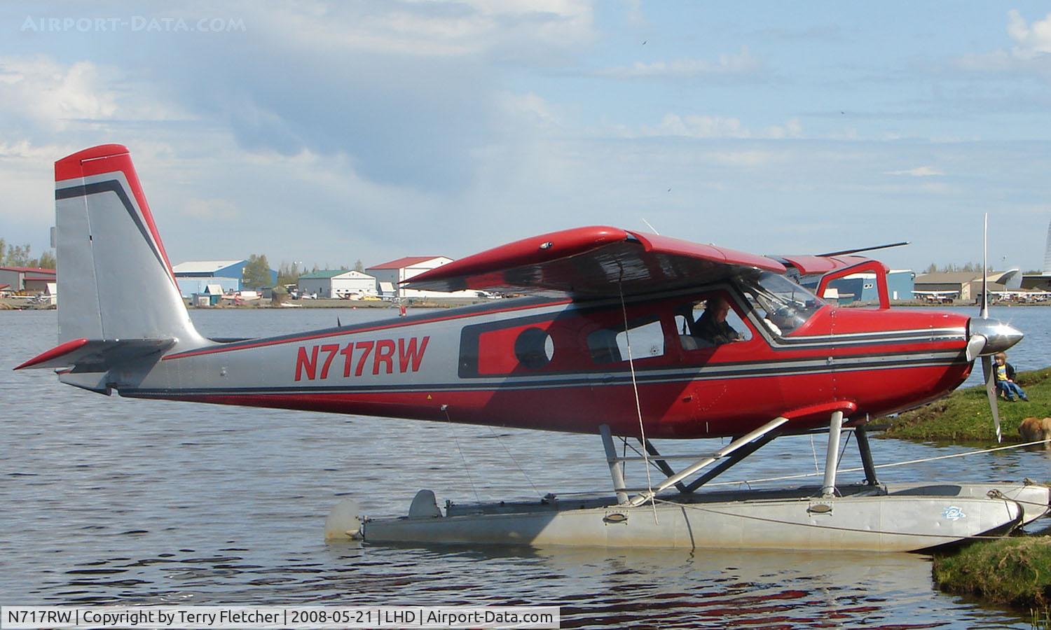 N717RW, 1967 Helio H-295-1200 Super Courier C/N 1221, Helio H-295 at Lake Hood