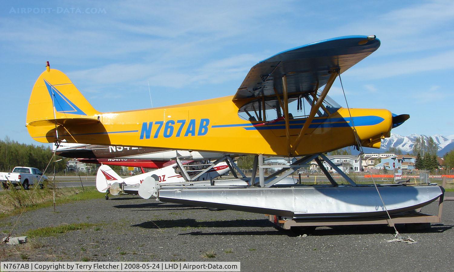 N767AB, 2007 Koelsch Anthony WATERDOG-18 C/N AB-1, a Waterdog 18 at Lake Hood