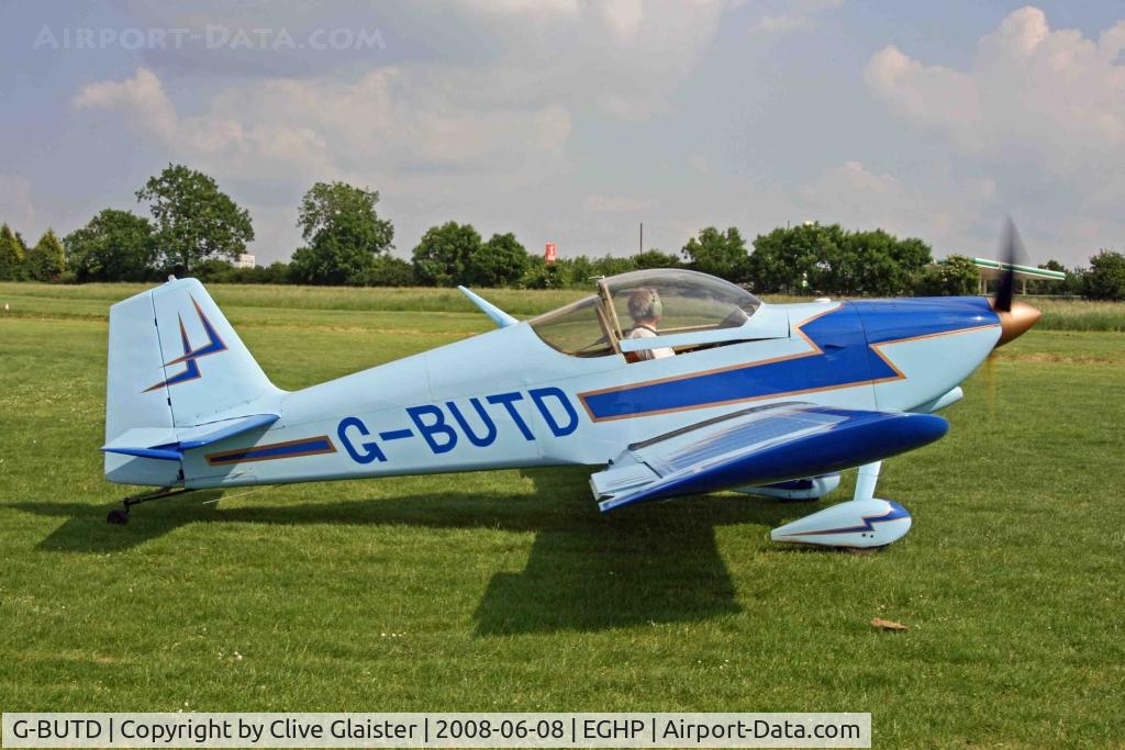 G-BUTD, 1993 Vans RV-6 C/N PFA 181-12152, HEX: 40371C