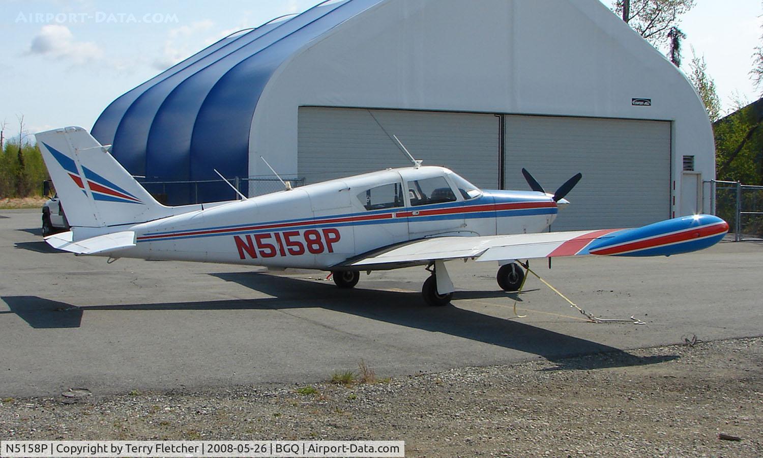 N5158P, 1958 Piper PA-24-250 Comanche C/N 24-174, Piper Pa-24-250 at Big Lake Airport , Alaska