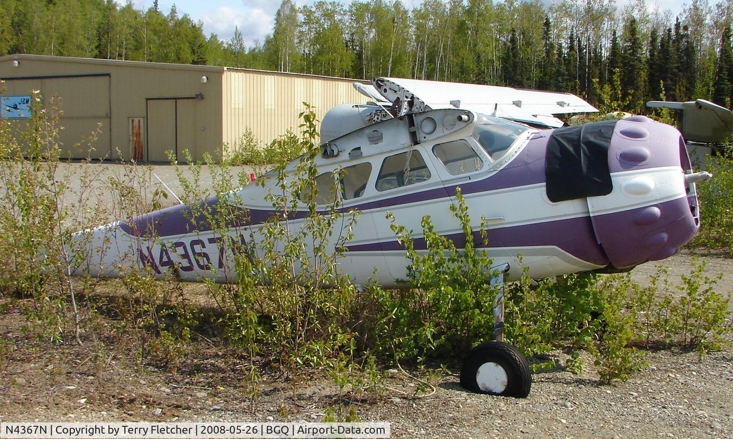 N4367N, 1947 Cessna 195 C/N 7039, This aircraft was planned as a restoration project many years ago , but the work has not yet materialised