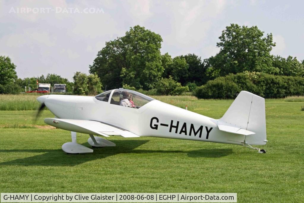 G-HAMY, 2005 Vans RV-6 C/N PFA 181-12305, canx re-registered G-KELX 1.7.2010