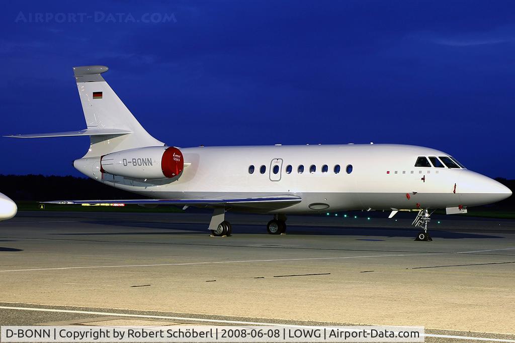 D-BONN, 2007 Dassault Falcon 2000EX C/N 118, UEFA Euro 2008 visitor!