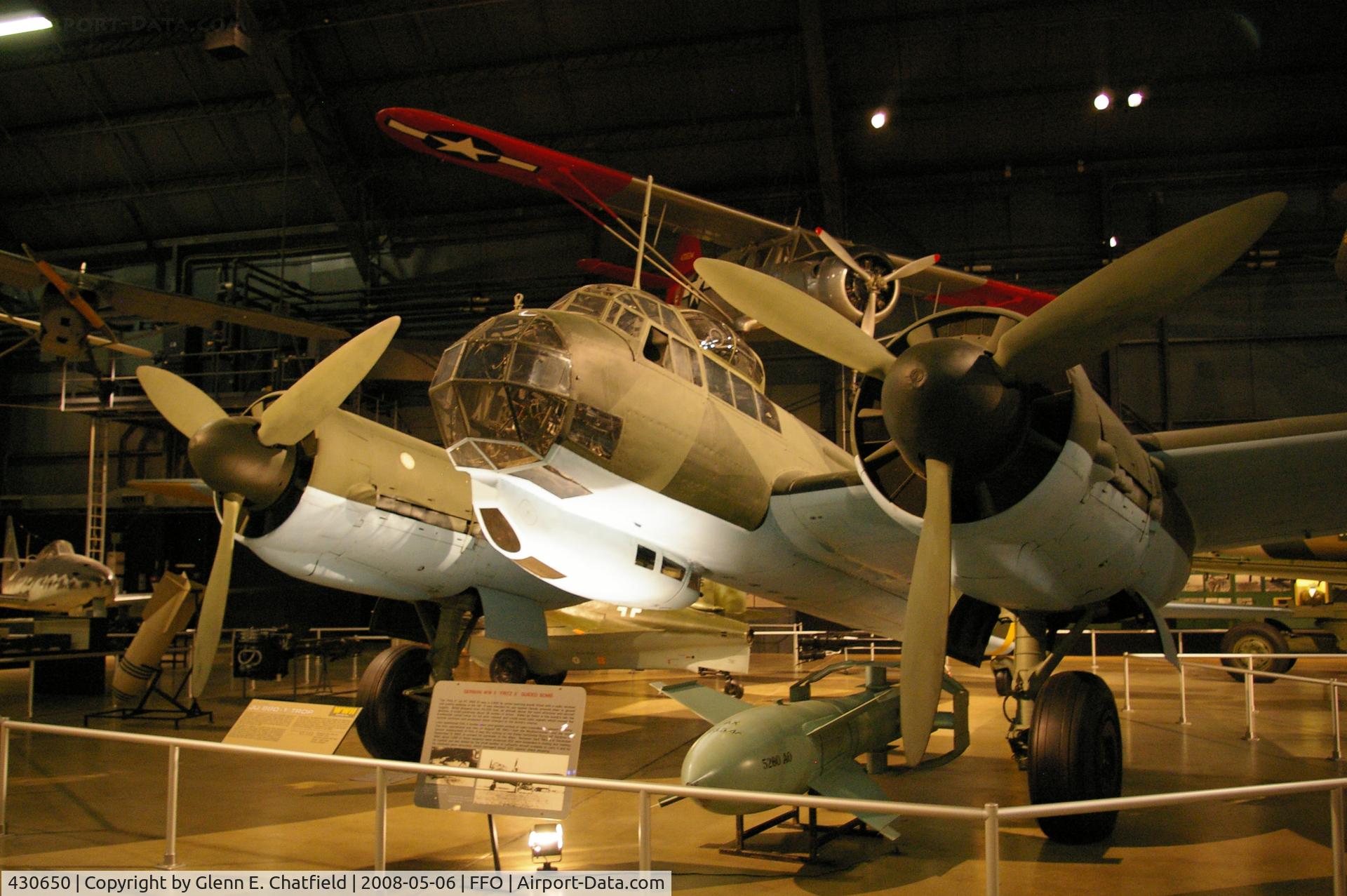 430650, 1943 Junkers Ju-88D-1/Trop C/N HK595, Displayed at the National Museum of the U.S. Air Force