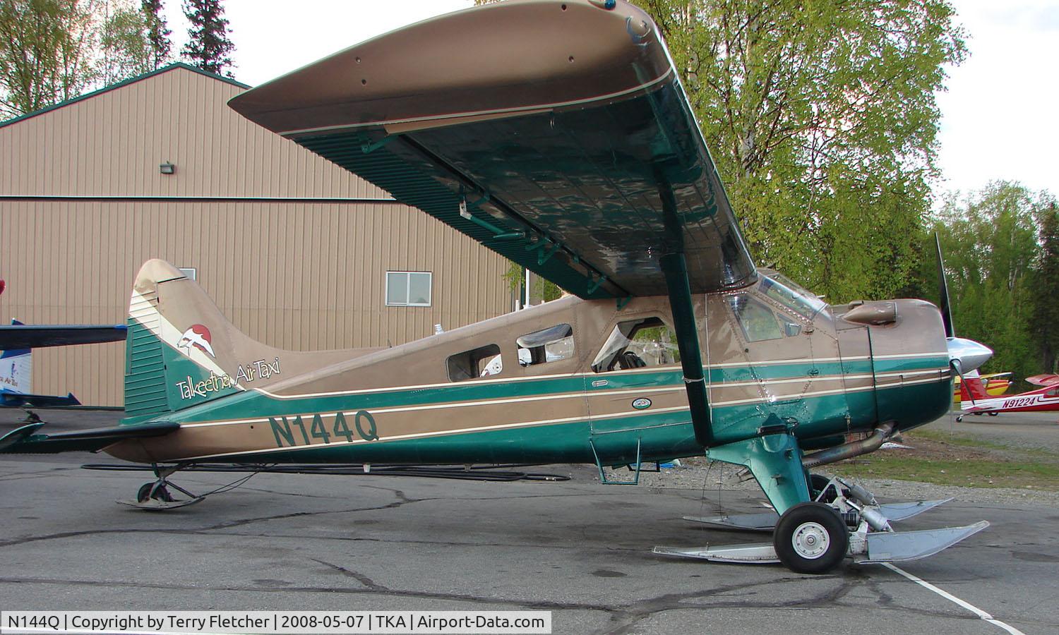 N144Q, 1961 De Havilland Canada DHC-2 Beaver Mk.1 C/N 1465, Talkeetna Air Taxi's immaculate DHC2 Beaver