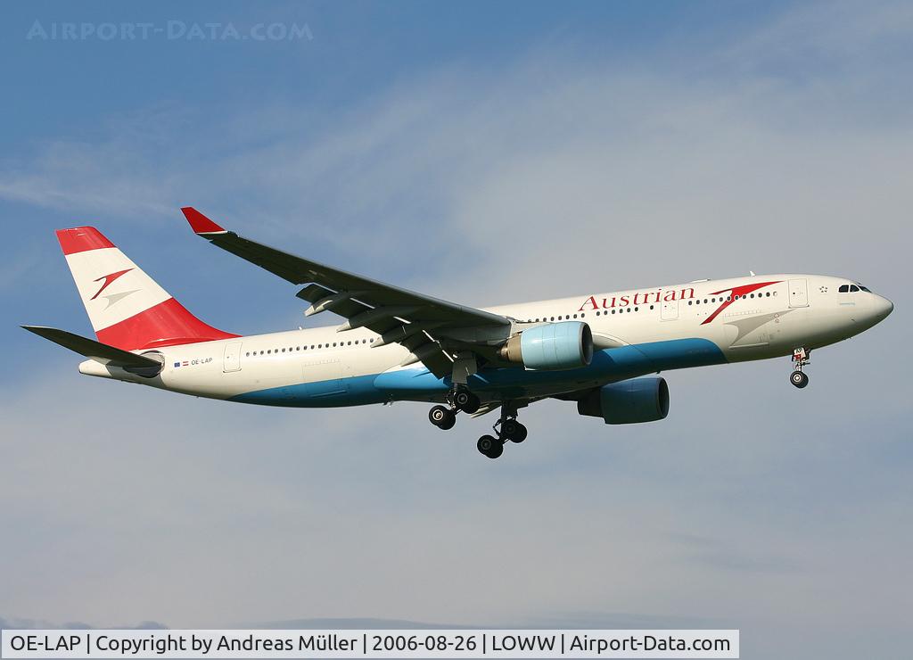 OE-LAP, 2000 Airbus A330-223 C/N 317, Already history ...