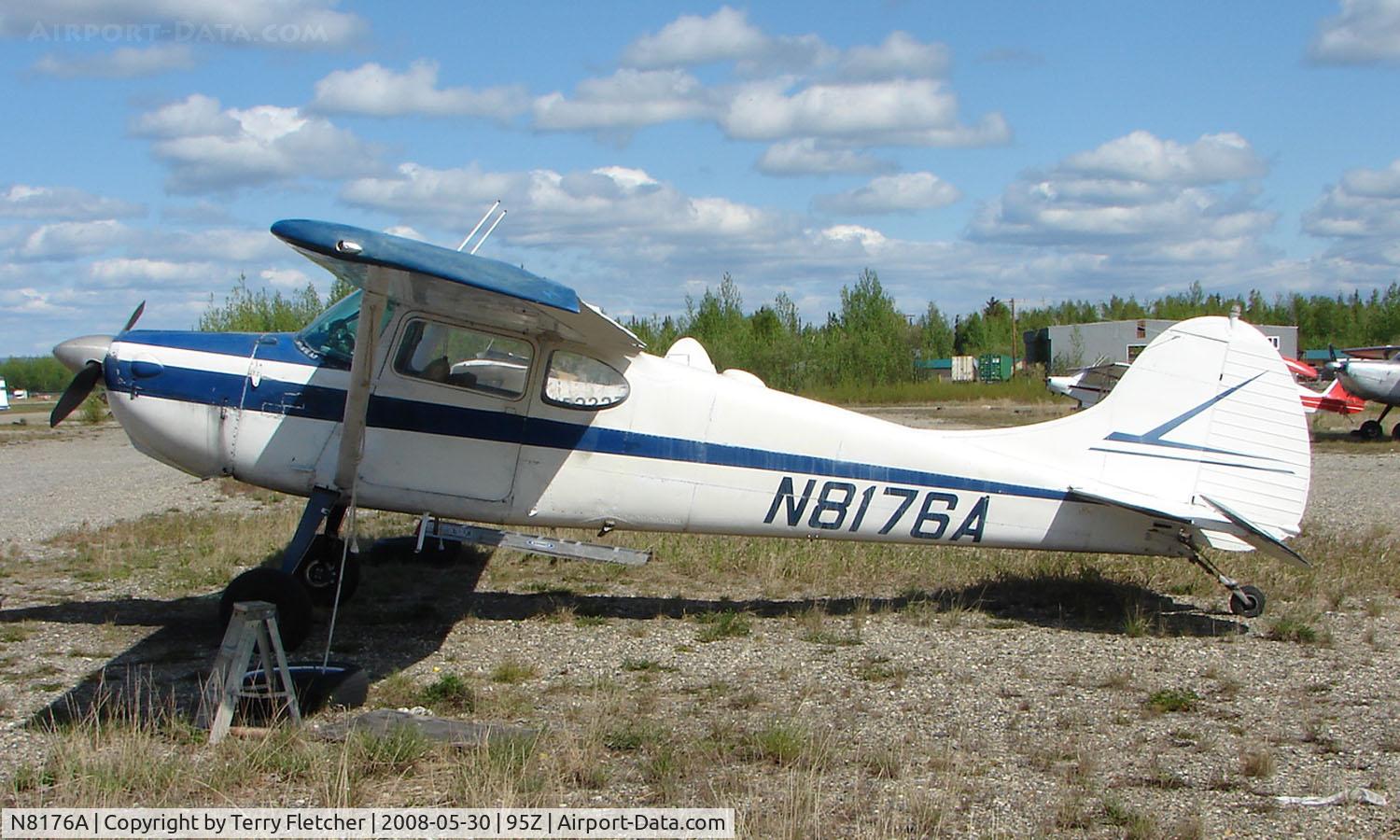 N8176A, 1952 Cessna 170B C/N 25028, Cessna 170B at Bradley Skyranch