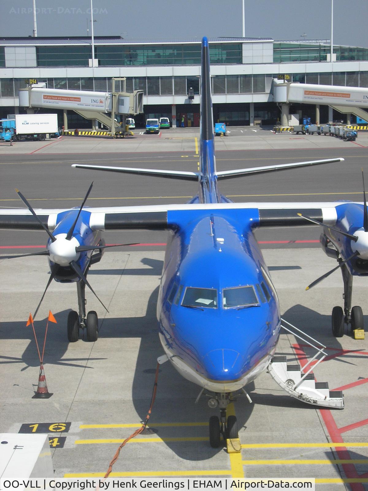 OO-VLL, 1989 Fokker 50 C/N 20144, Schiphol