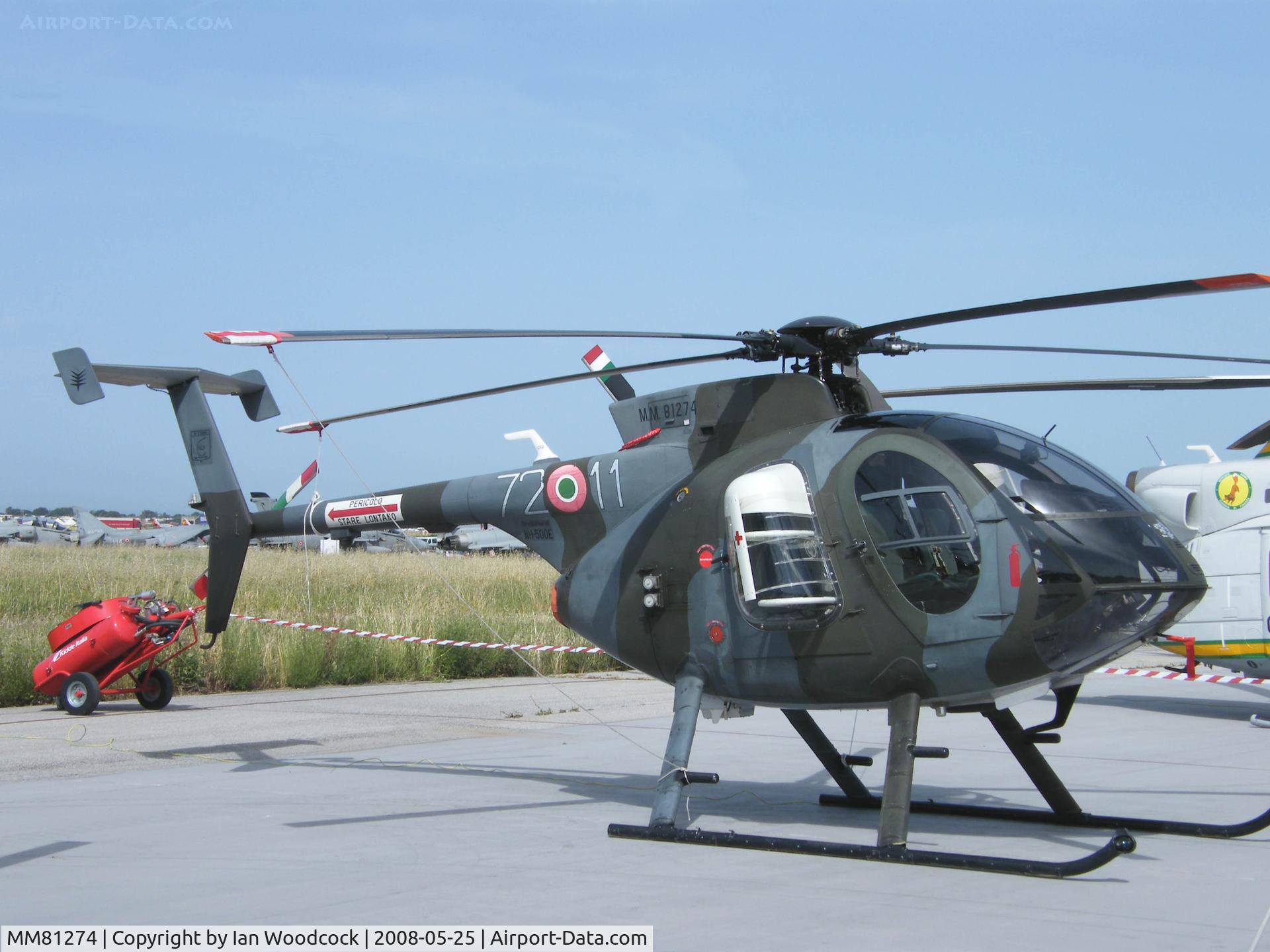 MM81274, Agusta NH-500E C/N 212, Breda-Nardi NH-500E/Italian AF/Practica di Mare