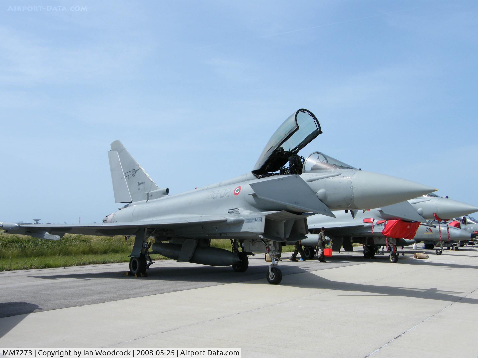 MM7273, 2005 Eurofighter EF-2000 Typhoon S C/N IS005, BAe Tifone/Italian Air Force/Practica di Mare