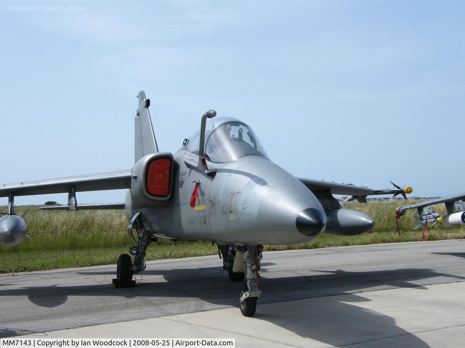 MM7143, AMX International AMX C/N IX055, Aeritalia AMX/Italian Air Force/Practica di Mare
