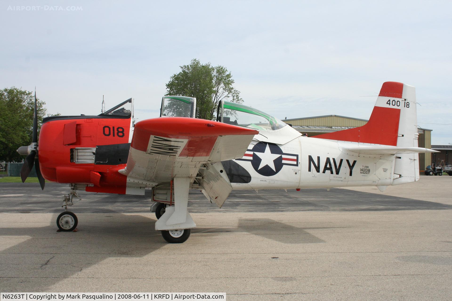 N6263T, 1955 North American T-28B Trojan C/N 219-17, North American T-28B