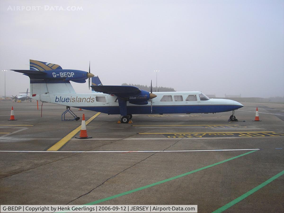 G-BEDP, 1976 Britten-Norman BN-2A Mk.III-2 Trislander C/N 1039, Blueislands