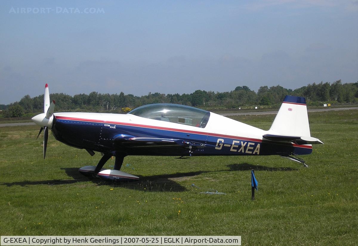 G-EXEA, 1999 Extra EA-300L C/N 082, Blackbushe Airport
