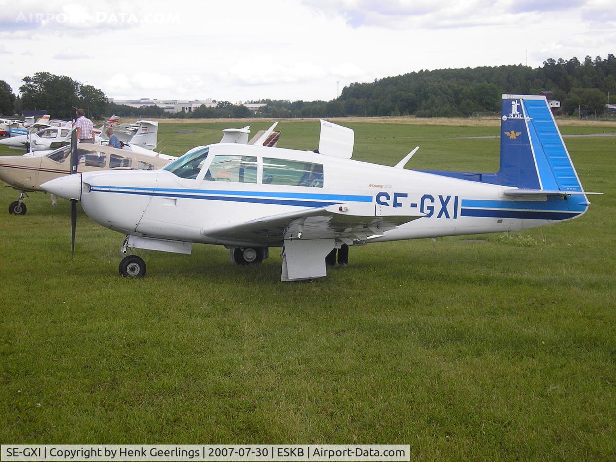 SE-GXI, 1979 Mooney M20J 201 C/N 24-0844, Barkarby Airport Sweden