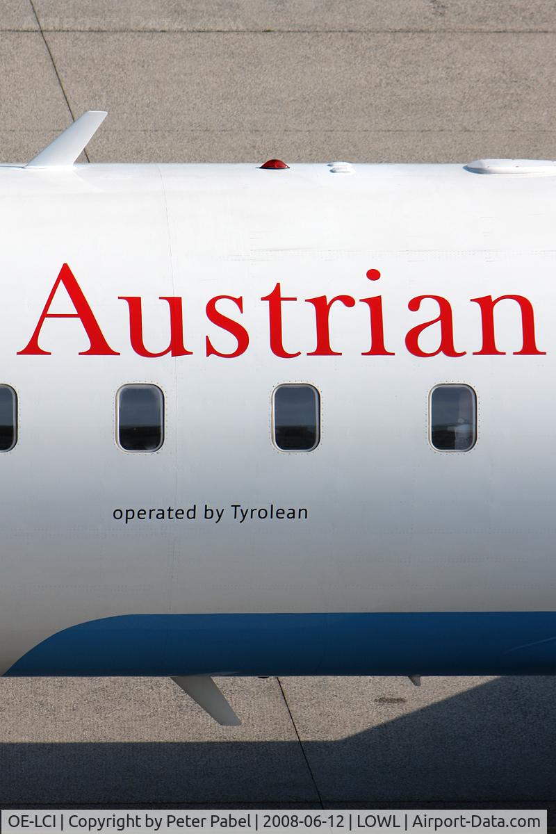 OE-LCI, 1996 Canadair CRJ-200LR (CL-600-2B19) C/N 7133, Detail Shot