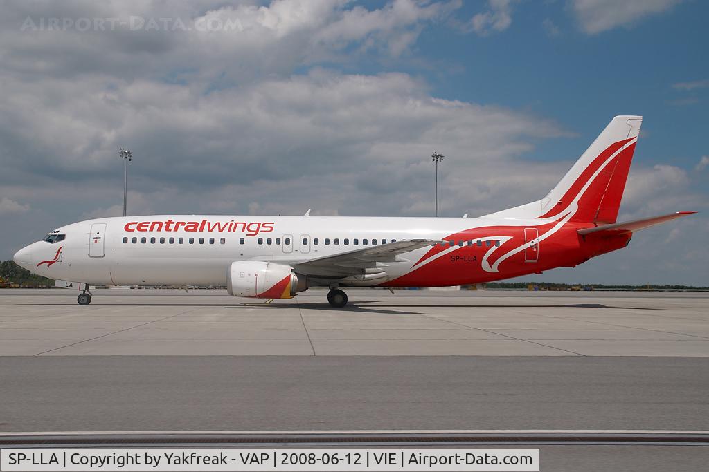 SP-LLA, 1993 Boeing 737-45D C/N 27131, Centralwings Boeing 737-400
