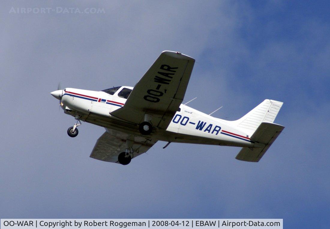 OO-WAR, Piper PA-28-161 Warrior III C/N 28-16112, Piper PA-28-161 Warrior III.During engine run day Stampe Vertongen Museum.