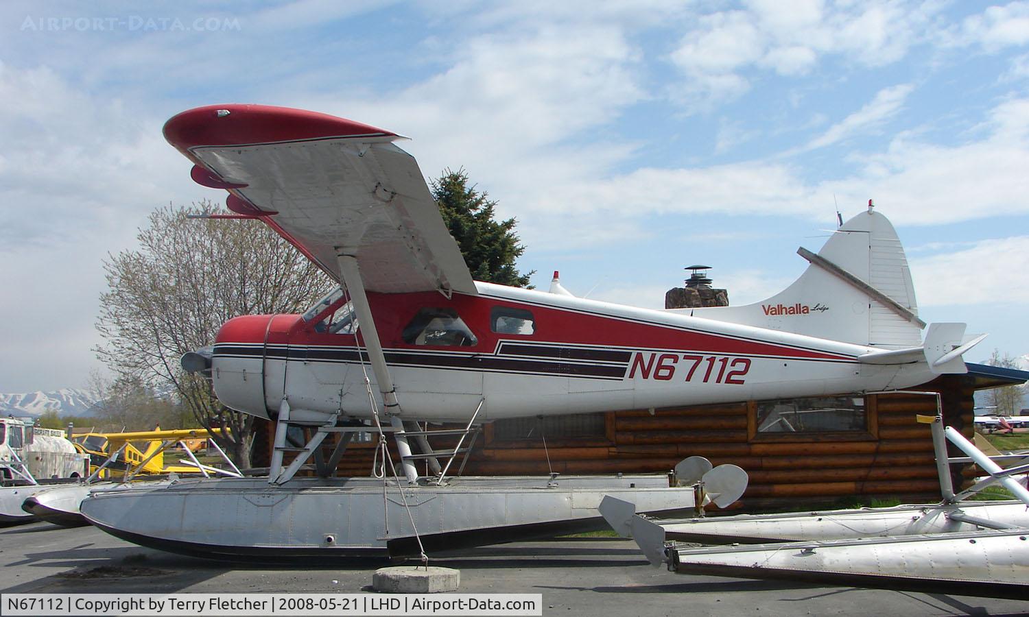 N67112, 1955 De Havilland Canada DHC-2 Beaver Mk.I C/N 1046, 1955 DHC2 Beaver of Valhalla Lodge at Lake Hood