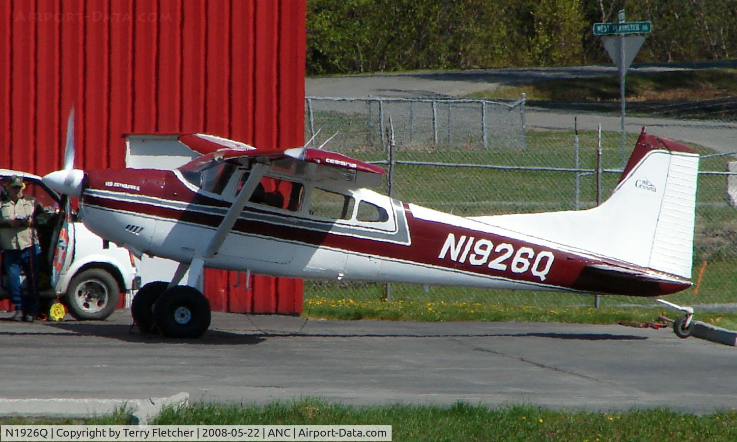 N1926Q, 1977 Cessna A185F Skywagon 185 C/N 18503503, Cessna 185 at Anchorage