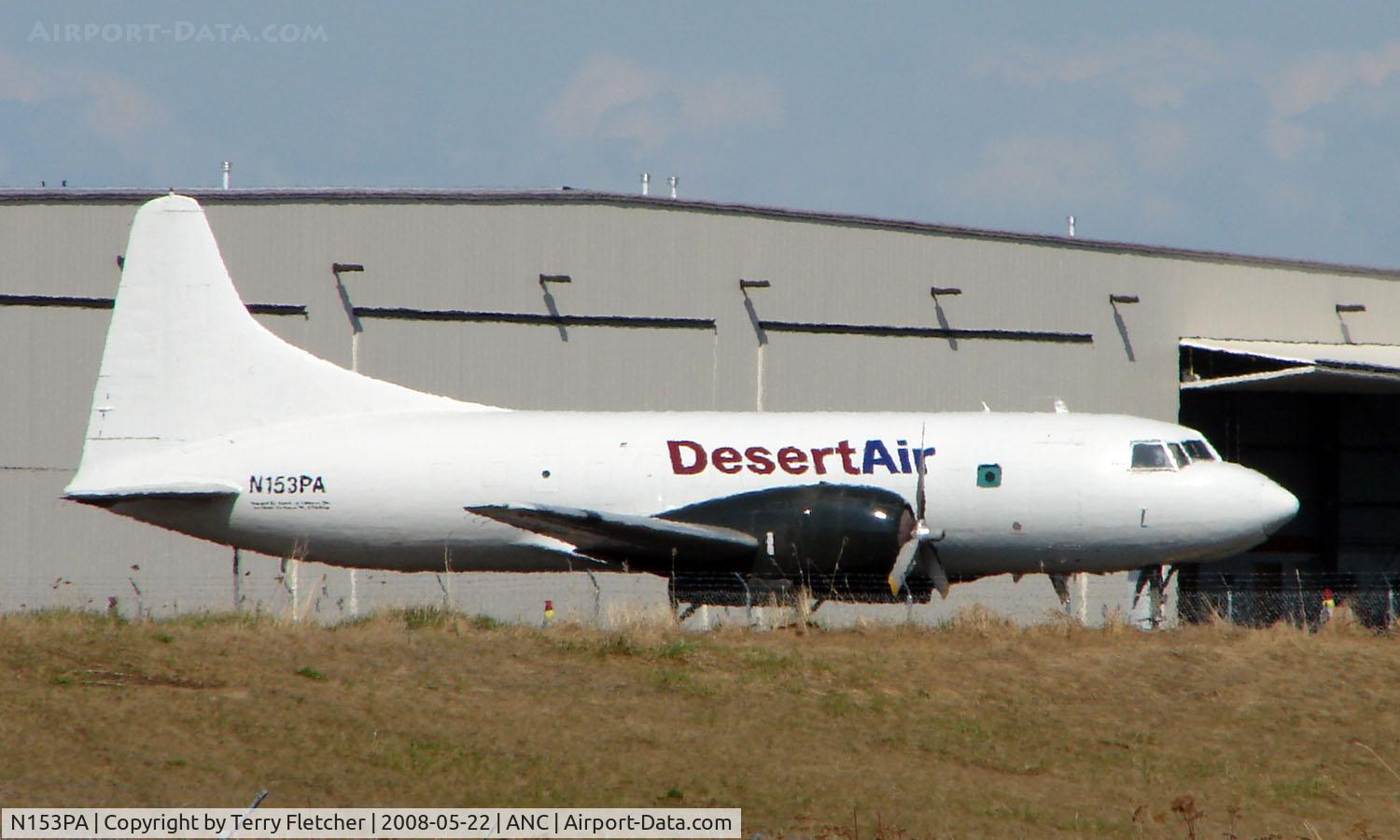 N153PA, 1953 Convair 240-27 C/N 304, A Convair 240 of Desert Air at Anchorage