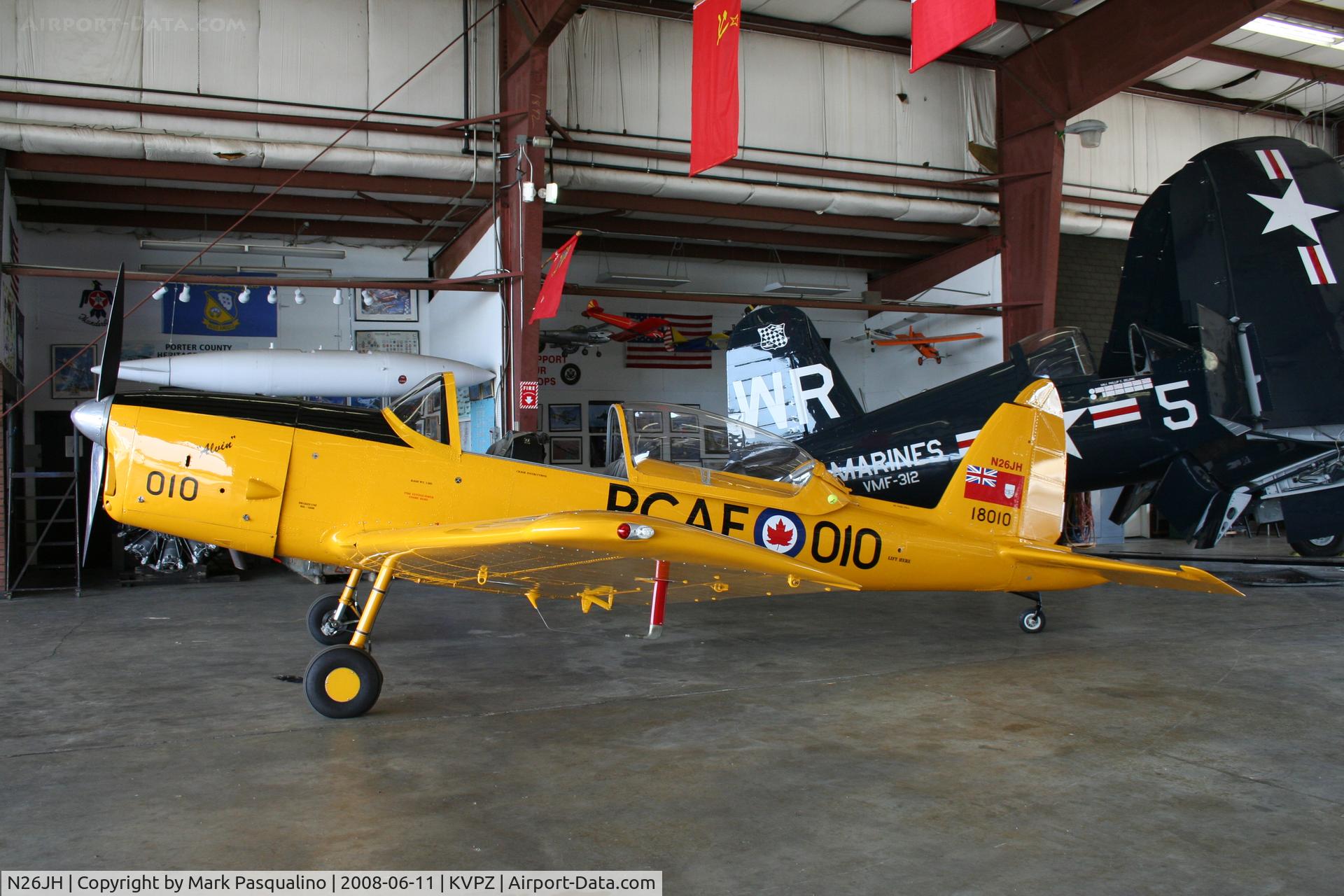 N26JH, 1953 De Havilland DHC-1 Chipmunk 22 C/N C1/0887, DHC-1
