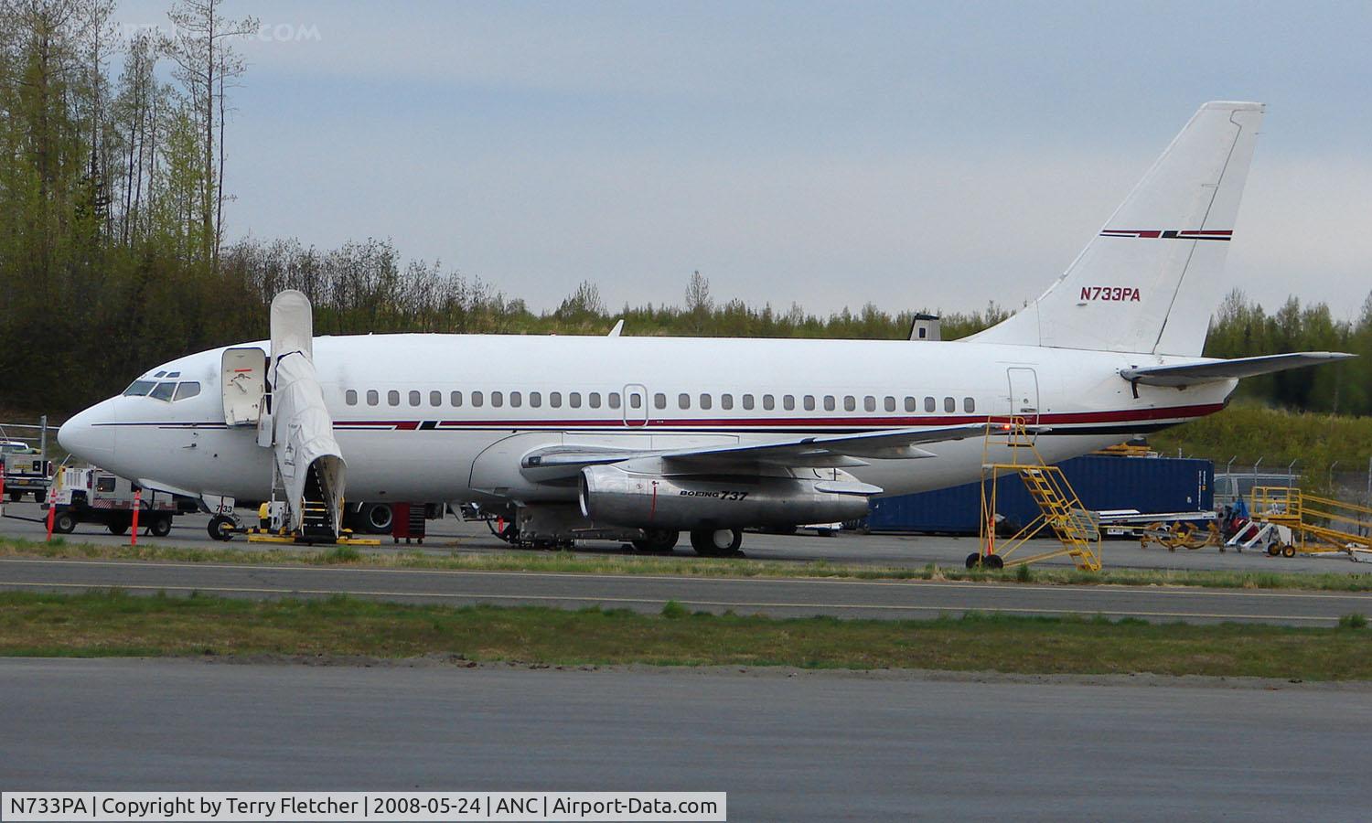 N733PA, 1986 Boeing 737-205 C/N 23466, One of two Boeing 737s to ferry Conoco Phillips personnel around Alaska