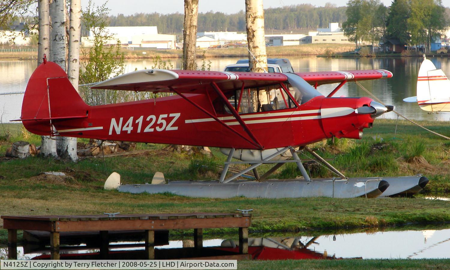 N4125Z, 1964 Piper PA-18-150 Super Cub C/N 18-8191, Attractive Pa-18-150 at Lake Hood