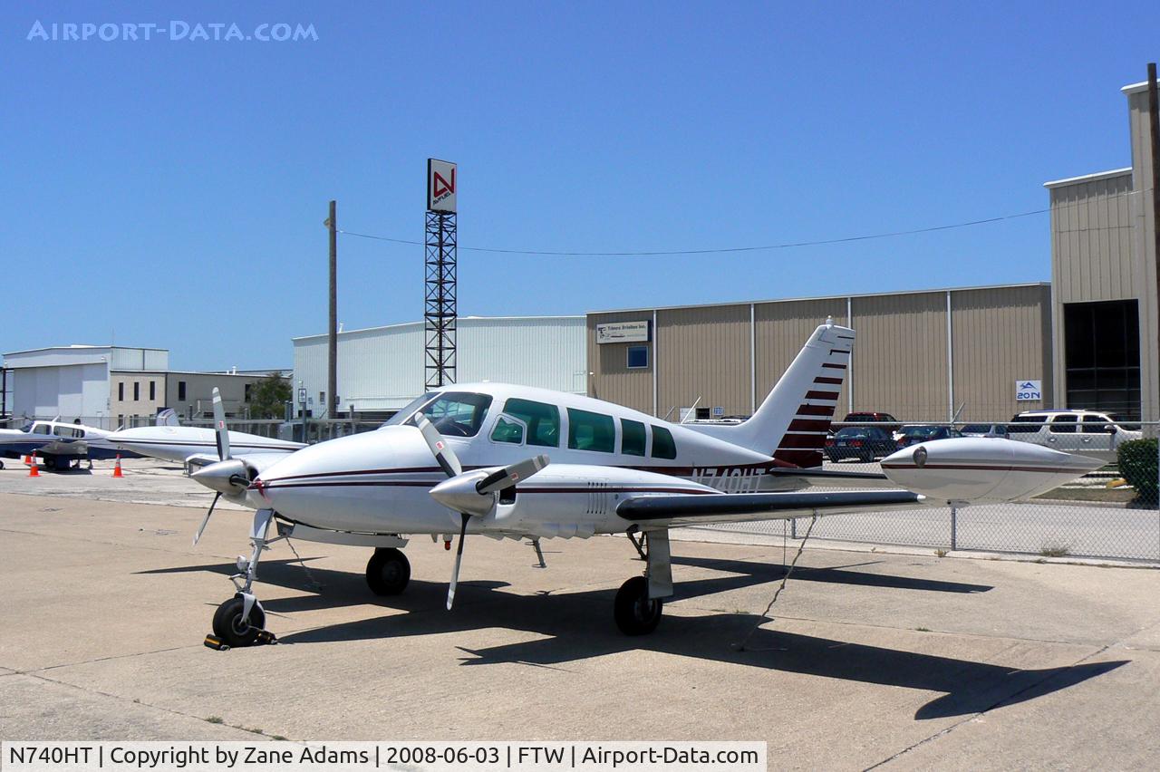 N740HT, 1964 Cessna 320C Skyknight C/N 320C0038, At Meacham Field