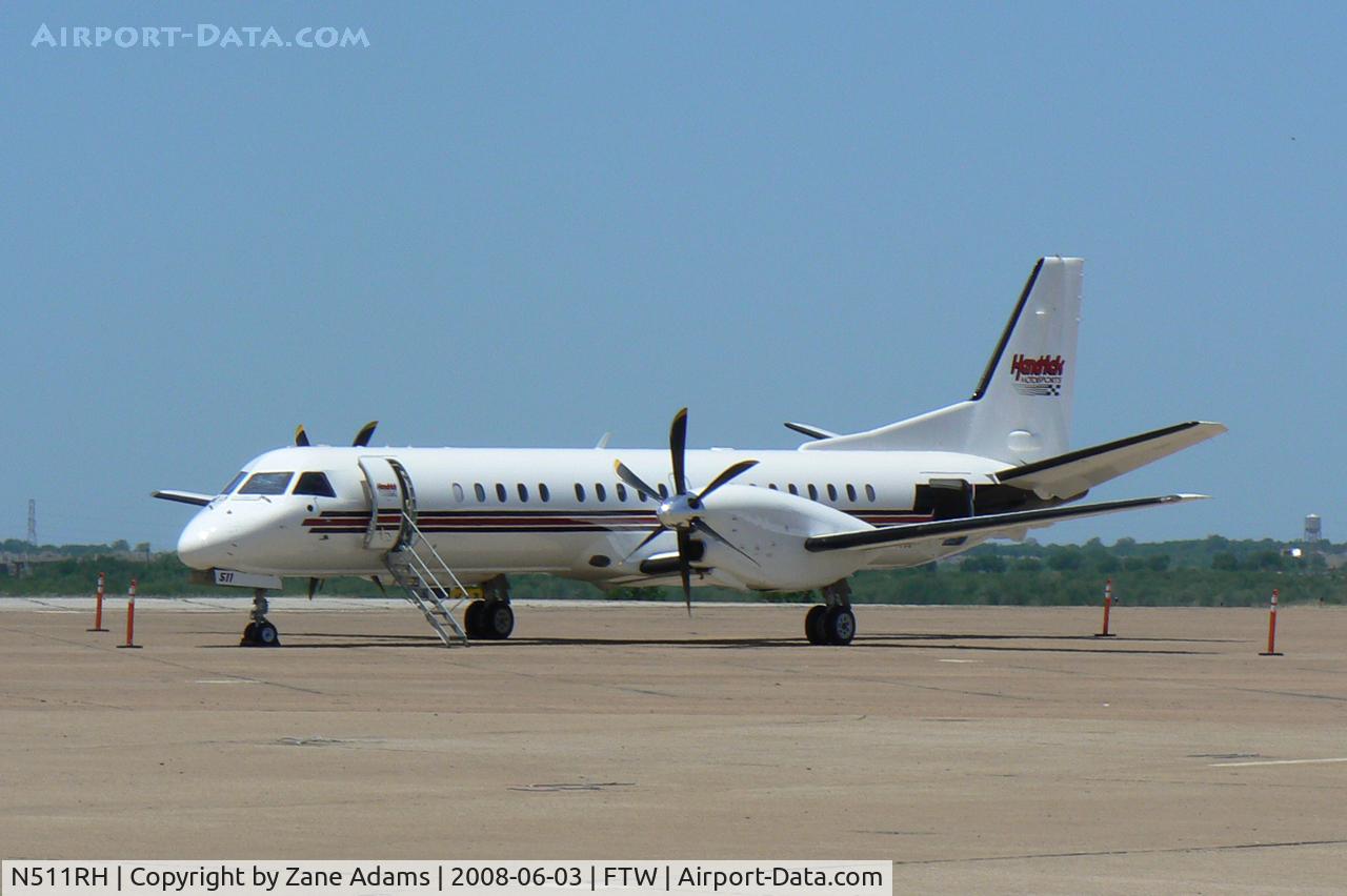 N511RH, 1995 Saab 2000 C/N 2000-020, One of two Hendricks Motorsports SAAB at Meacham Field
