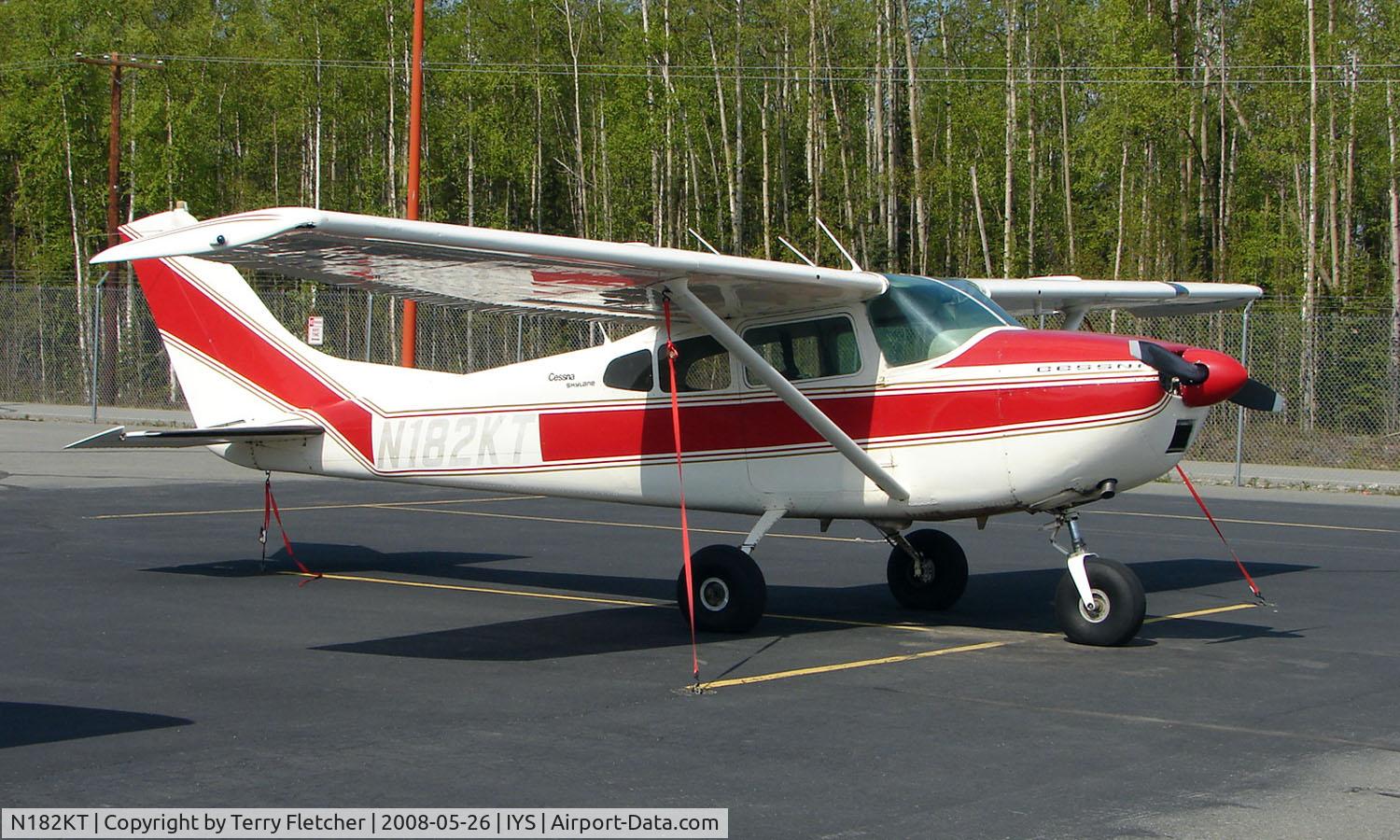 N182KT, 1960 Cessna 182C Skylane C/N 52854, Cessna 182C at Wasilla Airport