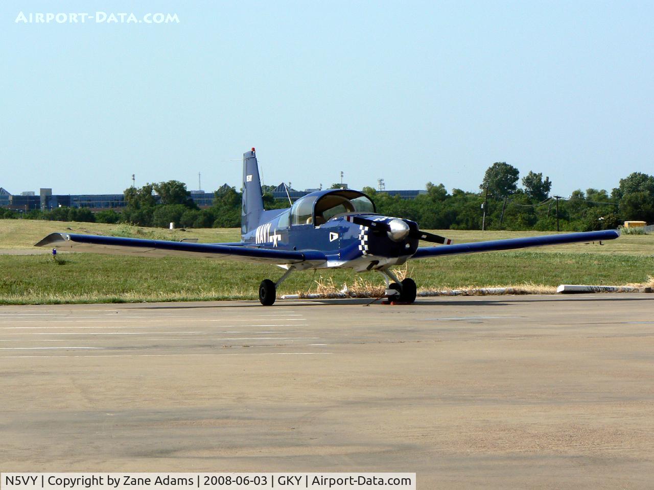 N5VY, 1973 Grumman American AA-5 Traveler C/N AA5-0462, At Arlington Municipal